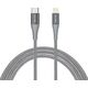 Kabel USB Nevox USB-C - Lightning 1 m Szary
