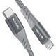 Kabel USB Nevox USB-C - Lightning 1 m Szary