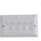 Lanview CAT6 Faceplate 4-port UK Type