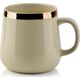 Affek Design Kubek 500ML Złoty Pasek H10x9x13cm Lumarko! (HTPT8000 Mondex) - 5902643388000