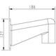 Ernitec Mini Gooseneck mount, White