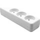ProXtend Danish Power Strip 3-way 3 gniazda biała (K3-0W)