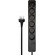 ProXtend Danish IT Power Strip 6-way 6 gniazd 10 m czarna (KIT6-KIT10B)