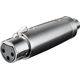 Goobay Adapter XLR - RCA (Cinch) srebrny (JAB-857179)