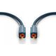 Kabel Clicktronic RCA (Cinch) - RCA (Cinch) 1m granatowy