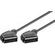 Kabel Goobay Scart - Scart 5m czarny (50176)