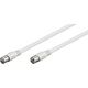 Kabel Goobay Antenowy 1.5m biały (JAB-4410925)