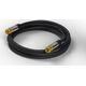 Kabel Goobay Antenowy (F) 3m czarny (JAB-4400767)
