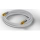 Kabel Goobay Antenowy (F) 5m biały (JAB-4411051)