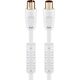 Kabel Goobay Antenowy 1.5m biały (JAB-854684)
