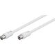 Kabel Goobay Antenowy 2.5m biały (JAB-854923)