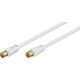 Kabel Goobay Antenowy 2.5m biały (JAB-854691)