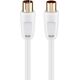 Kabel Goobay Antenowy 10m biały (JAB-854689)