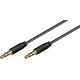 Kabel Goobay Jack 3.5mm - Jack 3.5mm 3m czarny (69108)