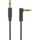 Kabel Goobay Jack 3.5mm - Jack 3.5mm 1.5m czarny (67784)
