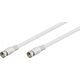 Kabel Goobay Antenowy (F) 5m biały (27484)