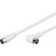 Kabel Goobay Antenowy (F) 2.5m biały (67348)