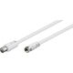 Kabel Goobay Antenowy - Antenowy (F) 2.5m biały (JAB-854889)