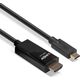 Kabel USB Lindy USB-C - HDMI 10 m Czarny (43317)