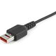 Kabel USB StarTech USB-A - microUSB 1 m Czarny (USBSCHAU1M)