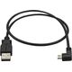 Kabel USB StarTech USB-A - microUSB 0.5 m Czarny (USBAUB50CMLA)
