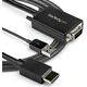Kabel StarTech HDMI - D-Sub (VGA) + USB-A 2m czarny (VGA2HDMM2M)