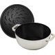 STAUB Garnek żeliwny okrągły snowflake Staub