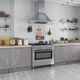 Vilde Kuchenna półka metalowa loft ścienna koszyk kosz czarna