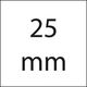 Wera Bit ciagliwo-twardy 1/4" DIN3126C6,3do srub z lbem z gniazdem 6-katnym 2,5x25mm Wera