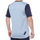 100% Koszulka męska 100% RIDECAMP Jersey krótki rękaw light slate navy roz. S (NEW 2021)