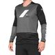 100% Koszulka męska 100% R-CORE X Jersey długi rękaw charcoal black roz. S (NEW 2021)