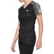 100% Koszulka damska 100% AIRMATIC Women's Jersey krótki rękaw black python roz. L (NEW 2021)