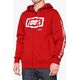 100% Bluza męska 100% SYNDICATE Hooded Zip Sweatshirt Chili Pepper roz. XL (NEW)