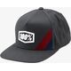 100% Czapka z daszkiem 100% CORNERSTONE Snapback Hat Steel (NEW)