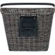 Basil Kosz na kierownicę BASIL BREMEN RATTAN LOOK KF ratanowy + Płytka mocująca do kosza BASIL KLICKFIX ADAPTER PLATE system do mocowania na kierownicę odpinany (bez wspornika) nature brown (NEW)
