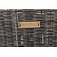 Basil Kosz na kierownicę BASIL BREMEN RATTAN LOOK KF ratanowy + Płytka mocująca do kosza BASIL KLICKFIX ADAPTER PLATE system do mocowania na kierownicę odpinany (bez wspornika) nature brown (NEW)