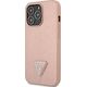 Guess Guess GUHCP13LPSATLP iPhone 13 Pro / 13 6,1" różowy/pink hardcase SaffianoTriangle Logo