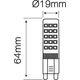 Ledline Light Bulb|LED LINE|Power consumption 8 Watts|Luminous flux 750 Lumen|4000 K|220-240 AC|Beam angle 270 degrees|247910