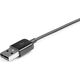 Kabel StarTech DisplayPort - HDMI + USB-A 2m czarny (HD2DPMM2M)