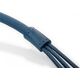 Kabel Clicktronic RCA (Cinch) x3 - RCA (Cinch) x3 3m granatowy (JAB-1339042)