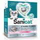 Żwirek dla kota Sanicat Strong Clumps, żwirek, dla kota, bentonit, baby powder, 10l, zbrylający