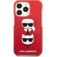 Karl Lagerfeld Karl Lagerfeld KLHCP13LTPE2TR iPhone 13 Pro / 13 6,1" hardcase czerwony/red Karl&Choupette Head
