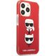 Karl Lagerfeld Karl Lagerfeld KLHCP13LTPE2TR iPhone 13 Pro / 13 6,1" hardcase czerwony/red Karl&Choupette Head