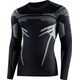 Brubeck LS15700 Bluza męska DRY czarny/grafitowy XXL