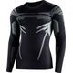 Brubeck LS15700 Bluza męska DRY czarny/grafitowy M