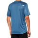 100% Koszulka męska 100% AIRMATIC Mesh Jersey krótki rękaw slate blue roz. XL (NEW 2022)