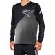 100% Koszulka męska 100% R-CORE X Jersey długi rękaw black grey roz. L (NEW 2022)