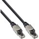 InLine InLine® Patch cable, U/UTP, Cat.6A, halogen-free, AWG23 copper, black, 60m