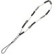Guess Guess zawieszka GUSTBCKH Phone Strap Heishi Beads czarno-biały/black-white
