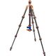 Statyw FeiYu Tech Statyw 3 Legged Thing Leo 2.0 Bronze, włókna węglowe, 5-sekcji, udźwig 30kg, głowica Pro Lever